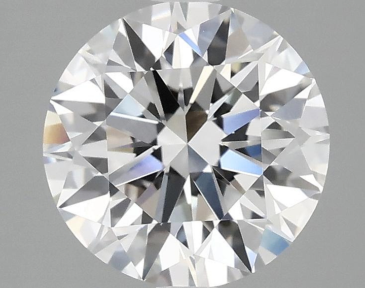 2.5 Carat Round Shaped Ideal Cut VVS2 IGI Certified Lab Grown Diamond