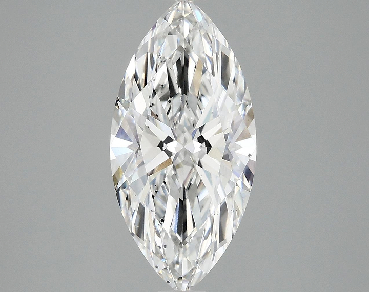 3.1 Carat Marquise Shaped Excellent Cut SI1 IGI Certified Lab Grown Diamond