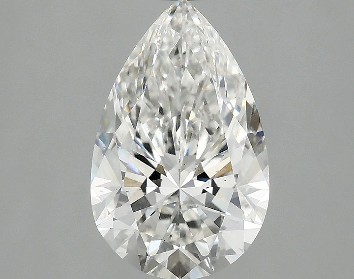2.1 Carat Pear Shaped Ideal Cut VS2 IGI Certified Lab Grown Diamond