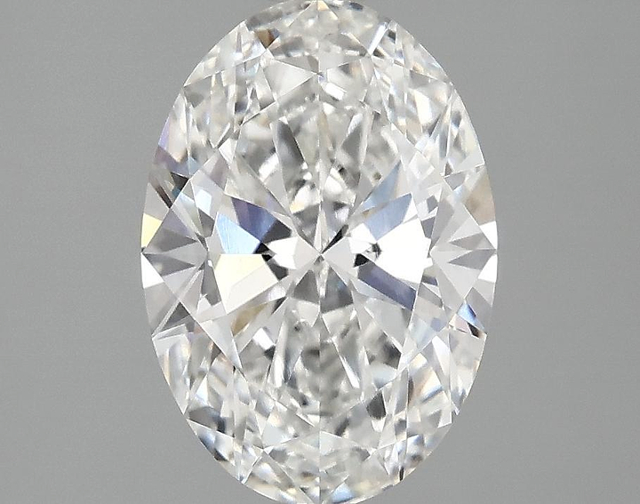 2.05 Carat Oval Shaped Ideal Cut VVS2 IGI Certified Lab Grown Diamond