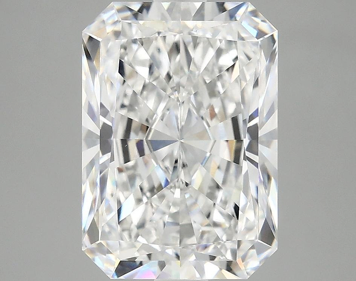 4.06 Carat Radiant Shaped Ideal Cut VVS2 IGI Certified Lab Grown Diamond