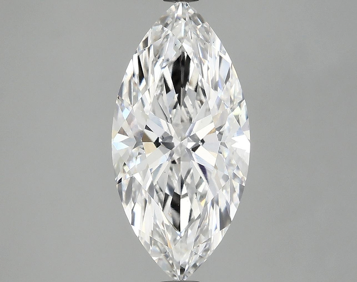 3.08 Carat Marquise Shaped Excellent Cut VS2 IGI Certified Lab Grown Diamond
