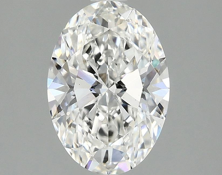 1.7 Carat Oval Shaped Ideal Cut VS2 IGI Certified Lab Grown Diamond