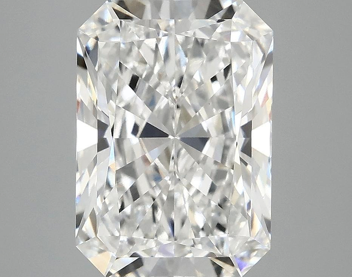 3.52 Carat Radiant Shaped Ideal Cut VVS2 IGI Certified Lab Grown Diamond