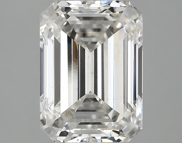 2.81 Carat Emerald Shaped Excellent Cut VS1 IGI Certified Lab Grown Diamond