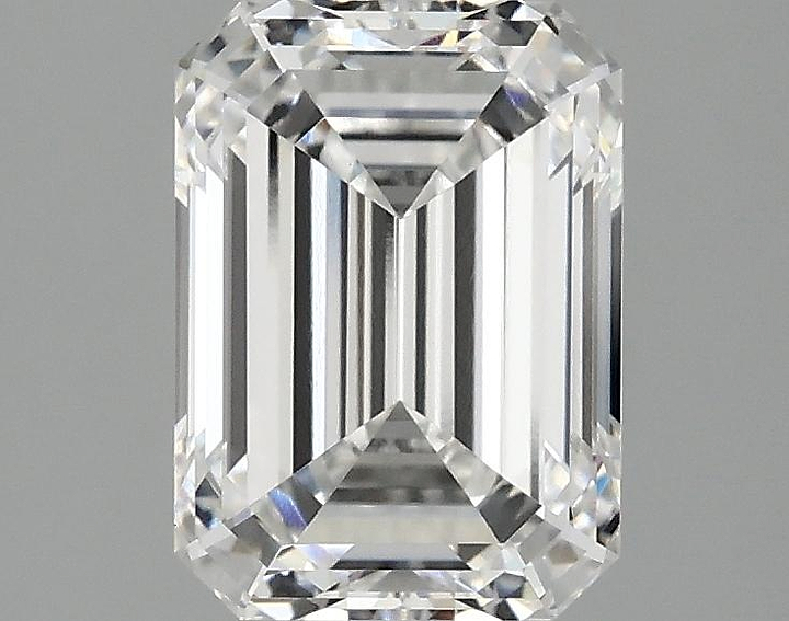 2.08 Carat Emerald Shaped Excellent Cut VVS2 IGI Certified Lab Grown Diamond