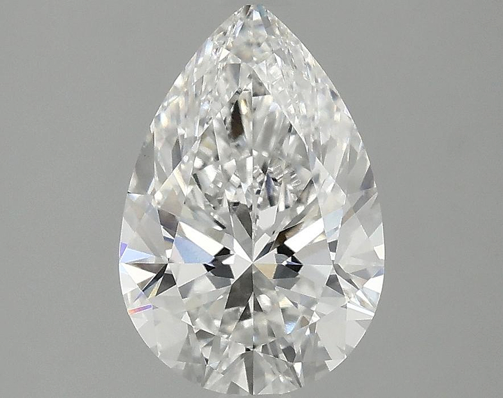 1.87 Carat Pear Shaped Excellent Cut VVS2 IGI Certified Lab Grown Diamond