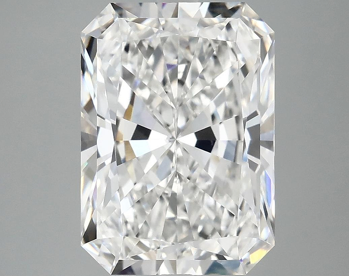 4.89 Carat Radiant Shaped Ideal Cut VVS2 IGI Certified Lab Grown Diamond