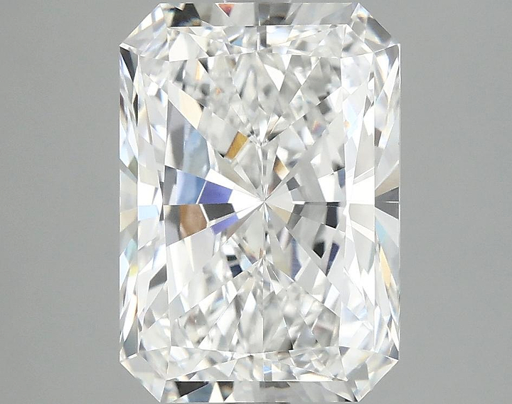 4.08 Carat Radiant Shaped Ideal Cut VVS2 IGI Certified Lab Grown Diamond