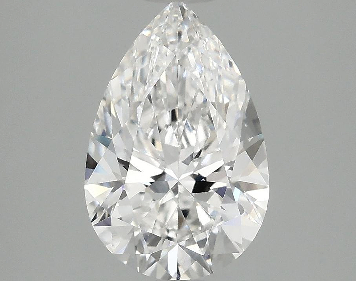 2.04 Carat Pear Shaped Excellent Cut VVS2 IGI Certified Lab Grown Diamond