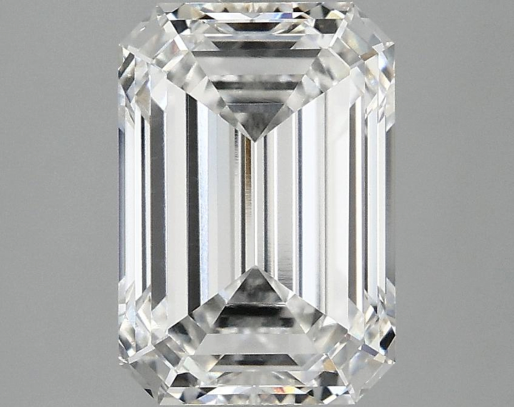 3.07 Carat Emerald Shaped Ideal Cut VS1 IGI Certified Lab Grown Diamond