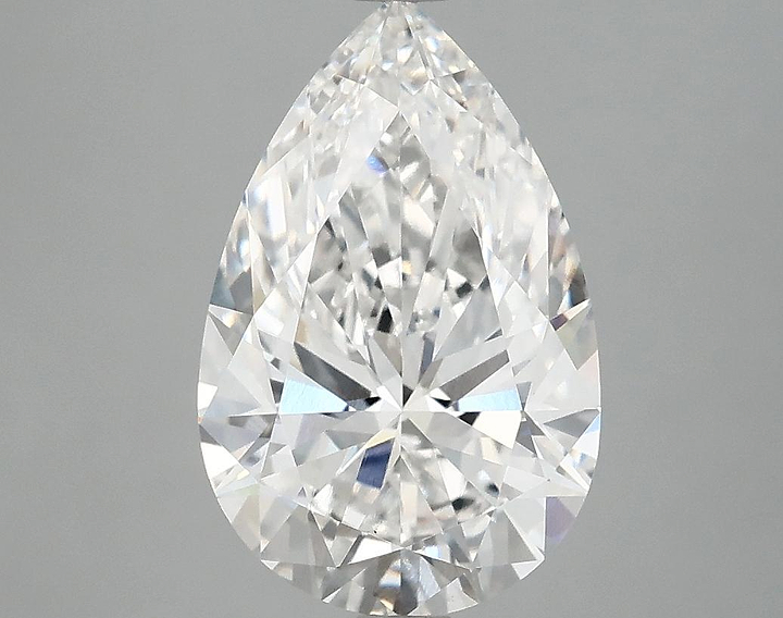 3.06 Carat Pear Shaped Ideal Cut VS1 IGI Certified Lab Grown Diamond