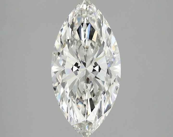 2.53 Carat Marquise Shaped Ideal Cut VS2 IGI Certified Lab Grown Diamond