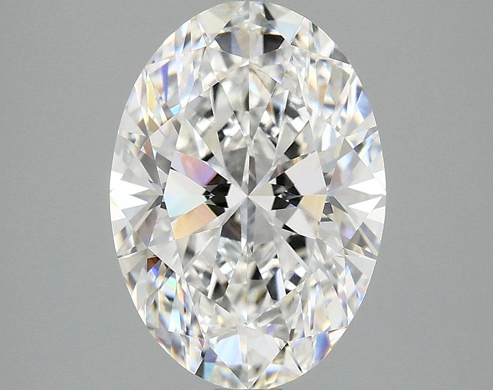 3.09 Carat Oval Shaped Ideal Cut VVS2 IGI Certified Lab Grown Diamond