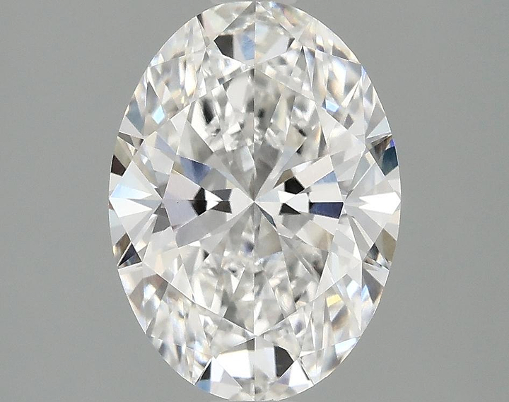 2.02 Carat Oval Shaped Ideal Cut VVS2 IGI Certified Lab Grown Diamond