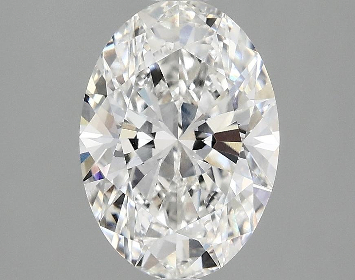 2.09 Carat Oval Shaped Ideal Cut VVS2 IGI Certified Lab Grown Diamond