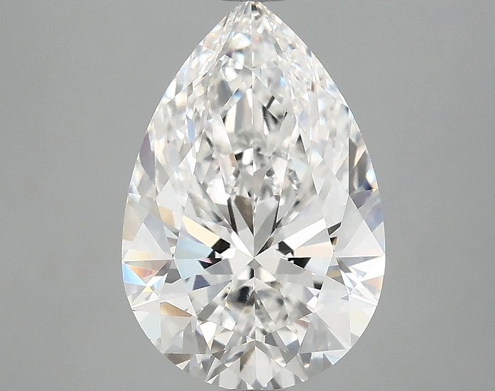 3.08 Carat Pear Shaped Excellent Cut VS1 IGI Certified Lab Grown Diamond
