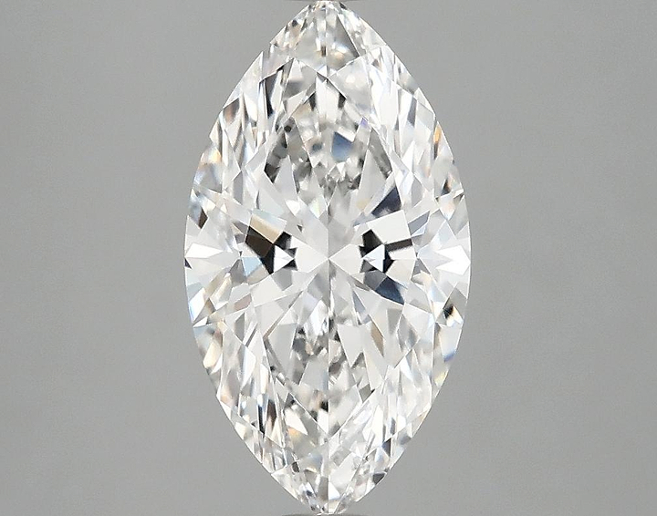 2.02 Carat Marquise Shaped Excellent Cut VVS1 IGI Certified Lab Grown Diamond