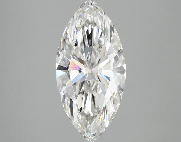 2.85 Carat Marquise Shaped Excellent Cut VS1 IGI Certified Lab Grown Diamond