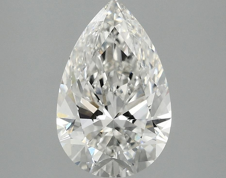 2.09 Carat Pear Shaped Ideal Cut VS1 IGI Certified Lab Grown Diamond