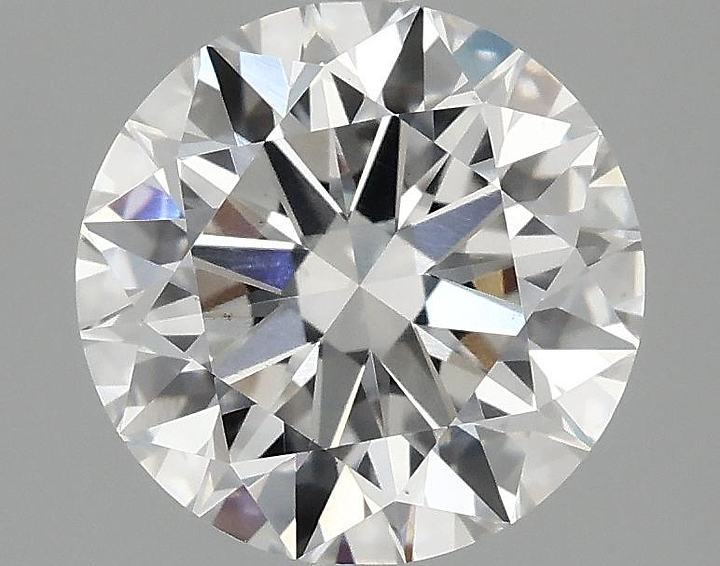 2.07 Carat Round Shaped Excellent Cut VS1 IGI Certified Lab Grown Diamond