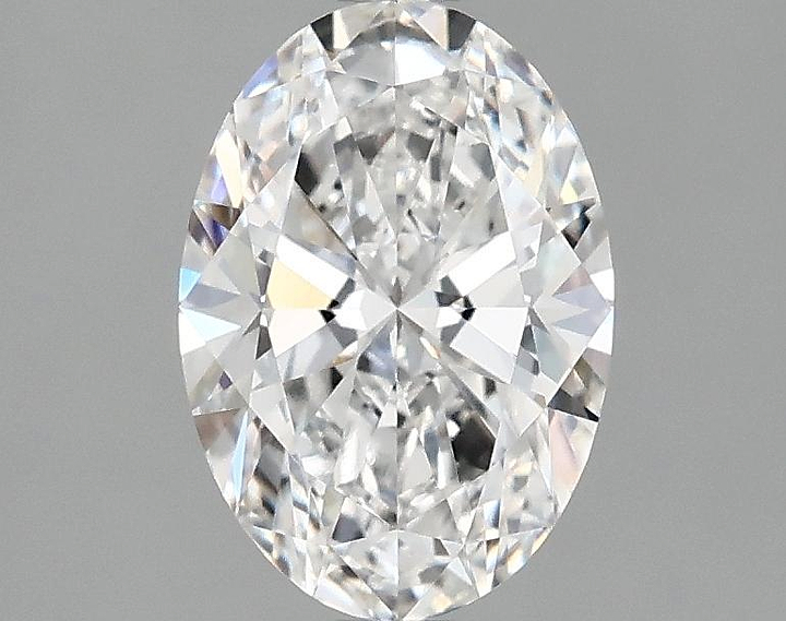 1.56 Carat Oval Shaped Ideal Cut VVS2 IGI Certified Lab Grown Diamond