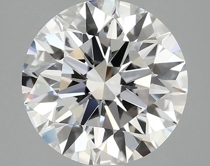 2.54 Carat Round Shaped Ideal Cut VVS2 IGI Certified Lab Grown Diamond