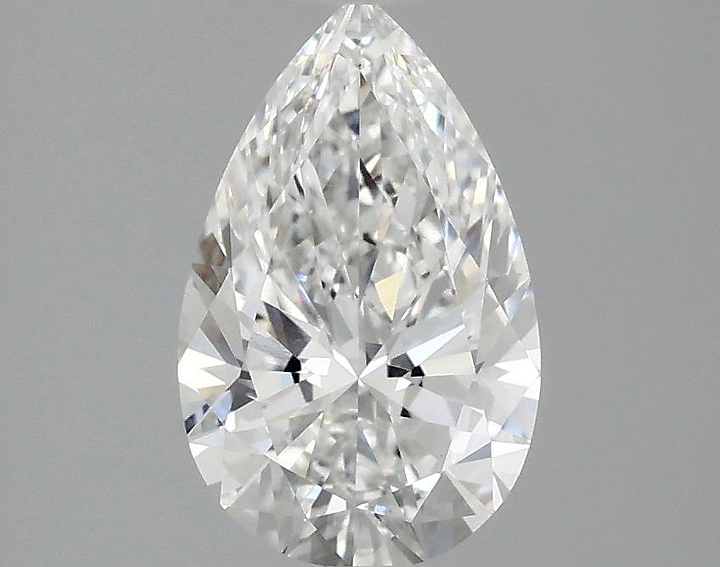 1.38 Carat Pear Shaped Ideal Cut VS1 IGI Certified Lab Grown Diamond