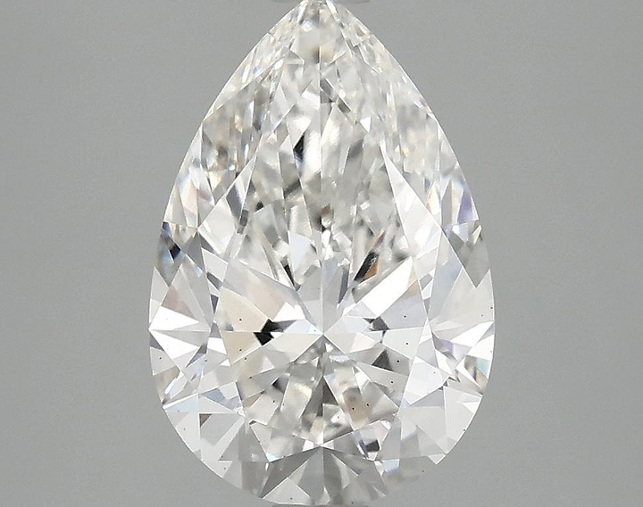 2.53 Carat Pear Shaped Excellent Cut VS2 IGI Certified Lab Grown Diamond