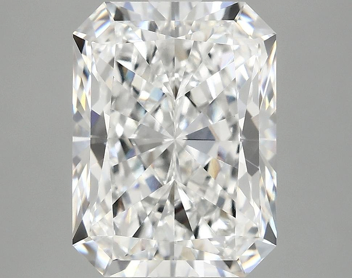 3.65 Carat Radiant Shaped Excellent Cut VVS2 IGI Certified Lab Grown Diamond