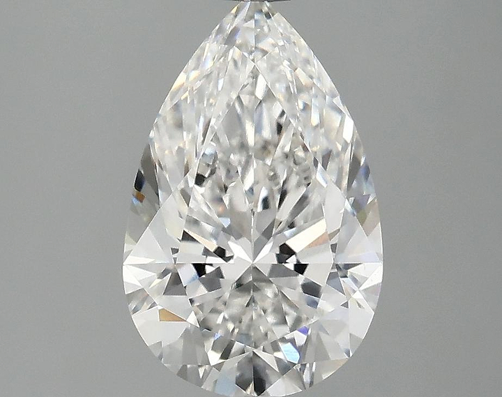 2.04 Carat Pear Shaped Ideal Cut VVS2 IGI Certified Lab Grown Diamond