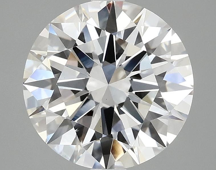 2.57 Carat Round Shaped Ideal Cut VS1 IGI Certified Lab Grown Diamond