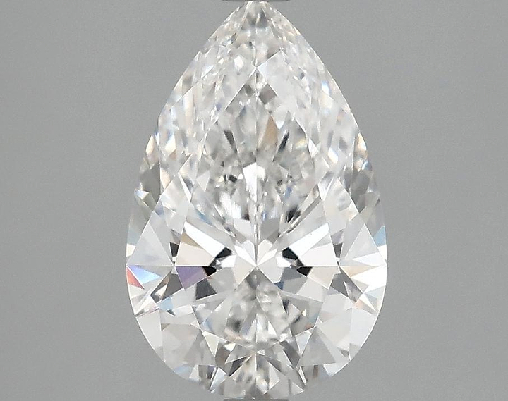 2.09 Carat Pear Shaped Ideal Cut VVS2 IGI Certified Lab Grown Diamond