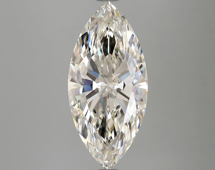 3.79 Carat Marquise Shaped Excellent Cut VVS2 IGI Certified Lab Grown Diamond