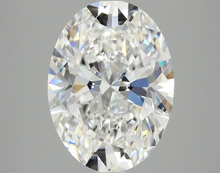 3.02 Carat Oval Shaped Excellent Cut VVS2 IGI Certified Lab Grown Diamond