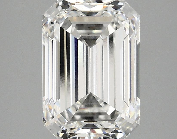 2.92 Carat Emerald Shaped Ideal Cut VS1 IGI Certified Lab Grown Diamond