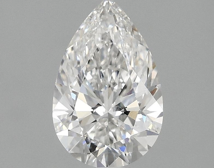 1.05 Carat Pear Shaped Ideal Cut VVS2 IGI Certified Lab Grown Diamond