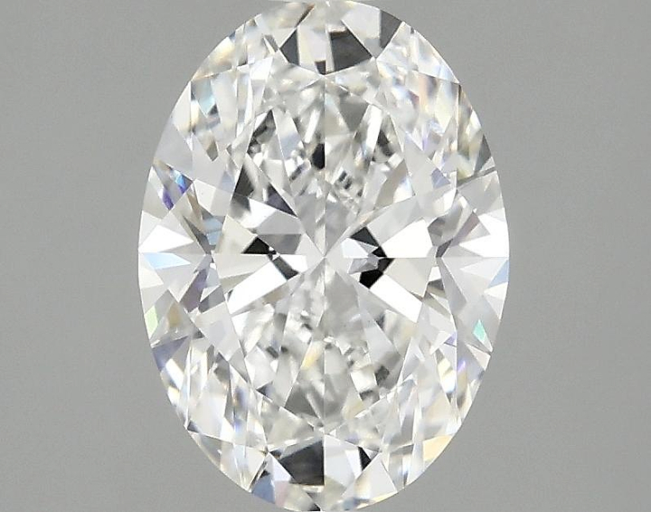 1.5 Carat Oval Shaped Ideal Cut VVS2 IGI Certified Lab Grown Diamond