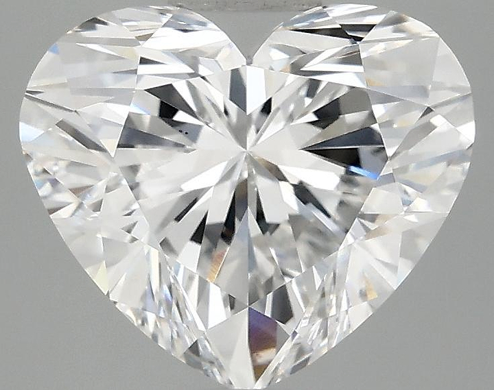 3.07 Carat Heart Shaped Ideal Cut VS1 IGI Certified Lab Grown Diamond