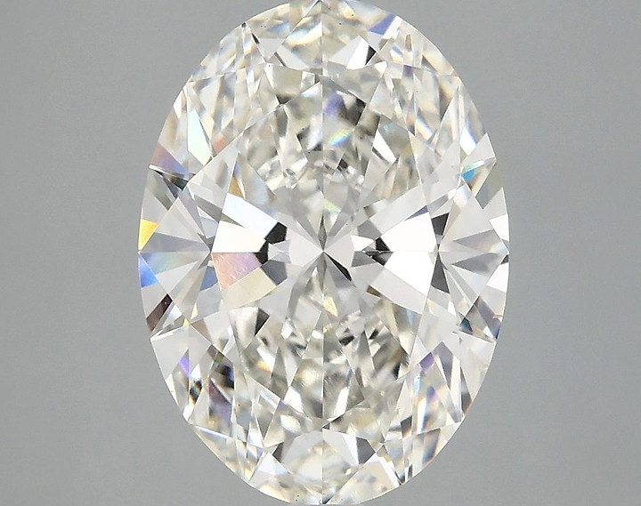 3.65 Carat Oval Shaped Ideal Cut VS2 IGI Certified Lab Grown Diamond