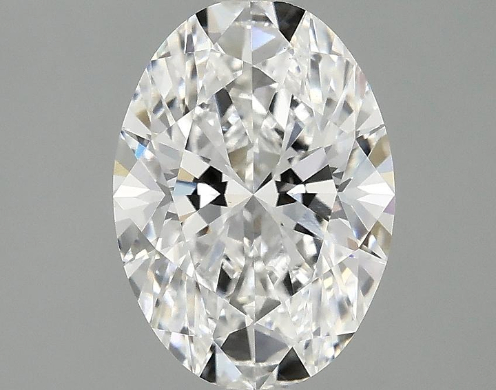 2.1 Carat Oval Shaped Ideal Cut VS1 IGI Certified Lab Grown Diamond