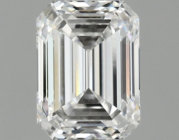 1.42 Carat Emerald Shaped Excellent Cut VVS2 IGI Certified Lab Grown Diamond