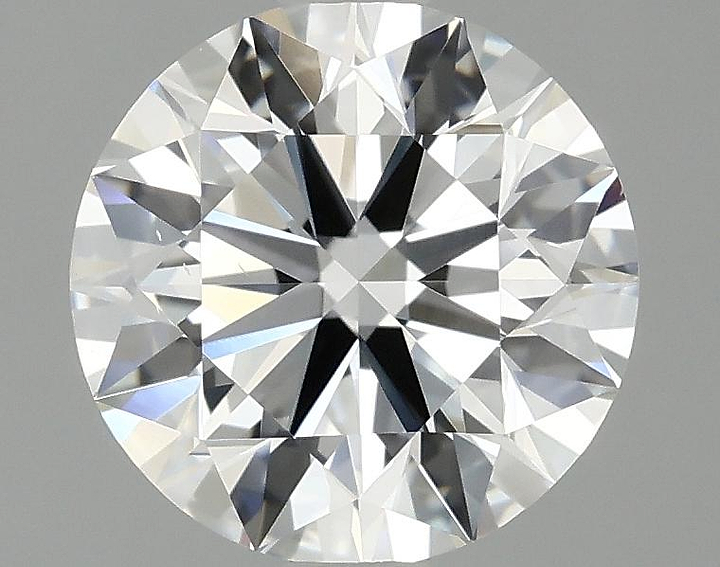 1.85 Carat Round Shaped Ideal Cut VS2 IGI Certified Lab Grown Diamond