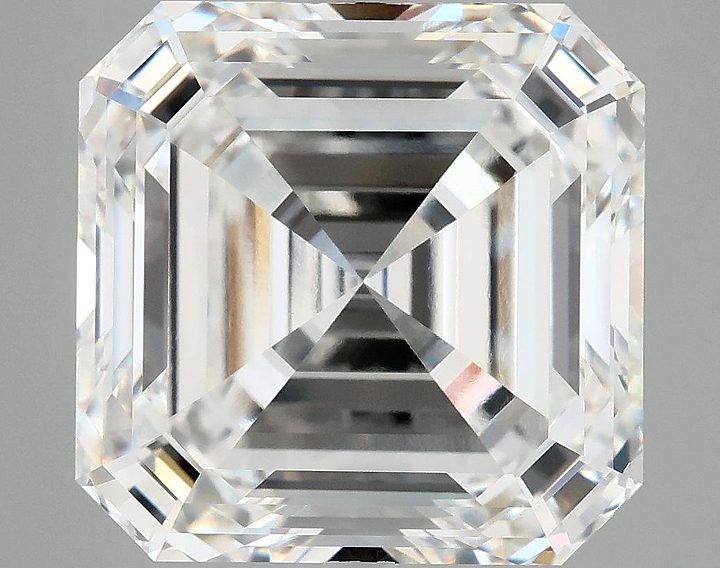 10.59 Carat Asscher Shaped Ideal Cut VVS2 IGI Certified Lab Grown Diamond