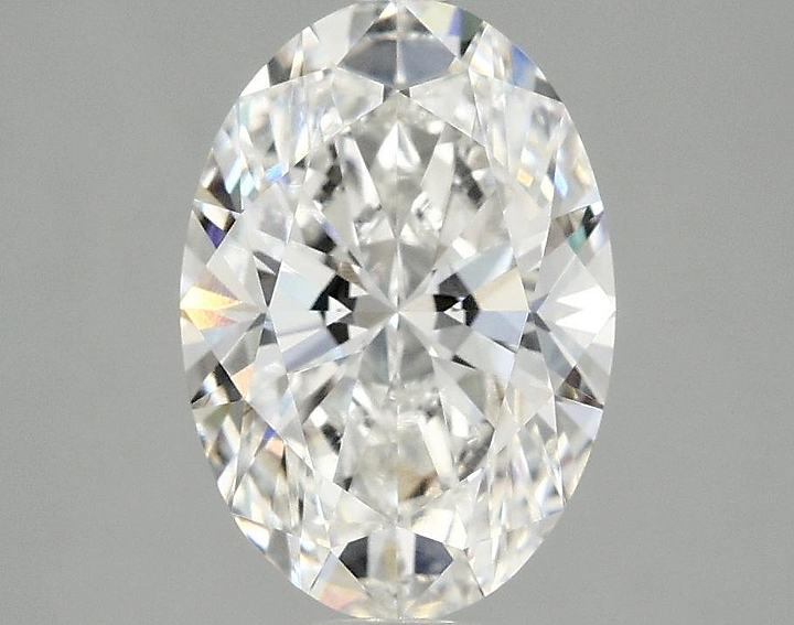 2.09 Carat Oval Shaped Ideal Cut VVS2 IGI Certified Lab Grown Diamond