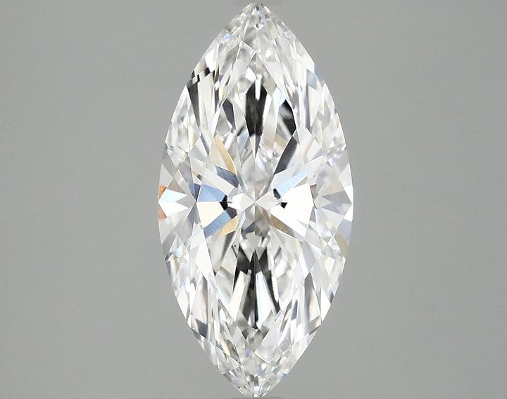 2.1 Carat Marquise Shaped Excellent Cut VS1 IGI Certified Lab Grown Diamond