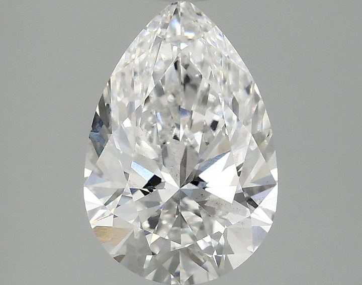 2.09 Carat Pear Shaped Excellent Cut VS2 IGI Certified Lab Grown Diamond