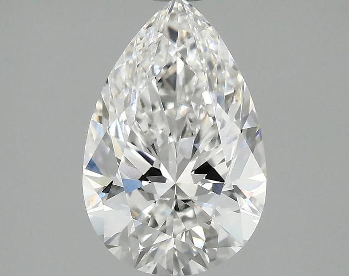 2.03 Carat Pear Shaped Excellent Cut VVS2 IGI Certified Lab Grown Diamond