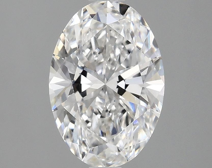 1.61 Carat Oval Shaped Ideal Cut VVS2 IGI Certified Lab Grown Diamond
