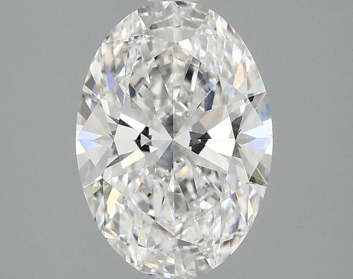 2.03 Carat Oval Shaped Ideal Cut VVS1 IGI Certified Lab Grown Diamond